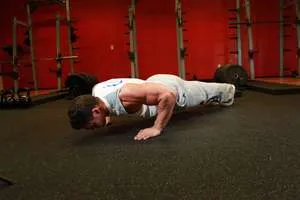 Push-up, end position